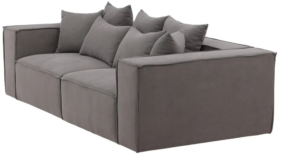 Jörn 2-Zitsbank - Ann-Louise - Donkergrijs - Jörn