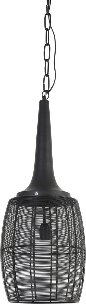 Hanglamp ARDELLA - Zwart Metaalgaas - L