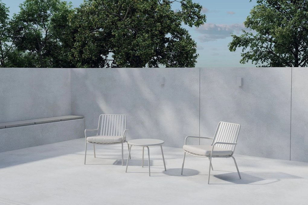 The Outsider balkonset-tuur-beige-3-delig-2-personen-tafel-50cm-the-outsider