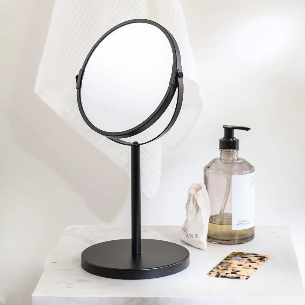 Sealskin make-up spiegel 3x vergrotend zwart