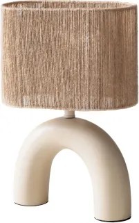 Finley Keramische Tafellamp Gardenia Wit - Sklum