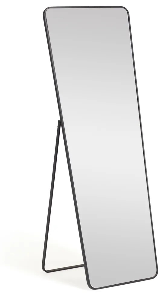 Kave Home Nyah Staande Passpiegel Zwart - 63.5x170cm