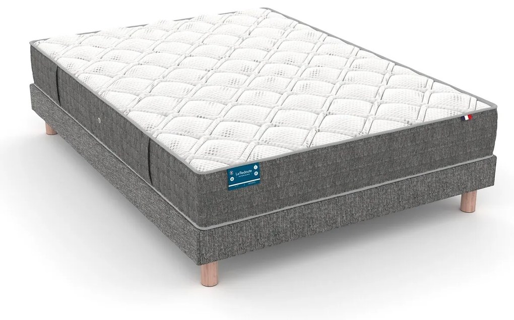 Ensemble matras latex 5 zones en bedbodem