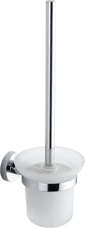 Mexen Tiber toiletborstel, chroom - 7050550-00