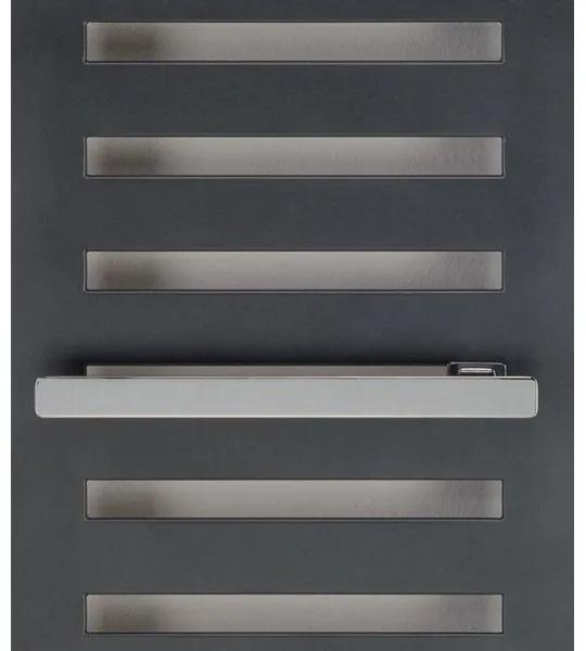 Zehnder Metropolitan handdoekstang voor radiator 40cm breed chroom 000468038