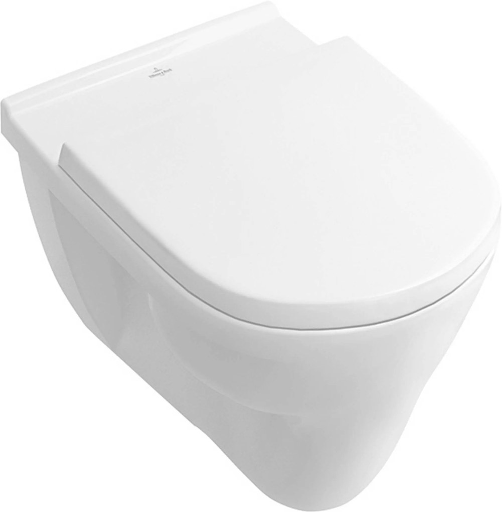 Villeroy & Boch O.Novo hangtoilet vlakspoel 36x56 cm. wit