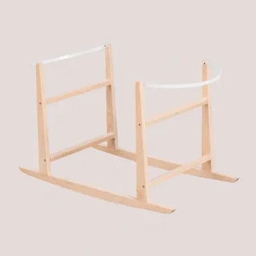 Schommelpoten Voor Wieg Fabian Natuurlijk Hout - Sklum