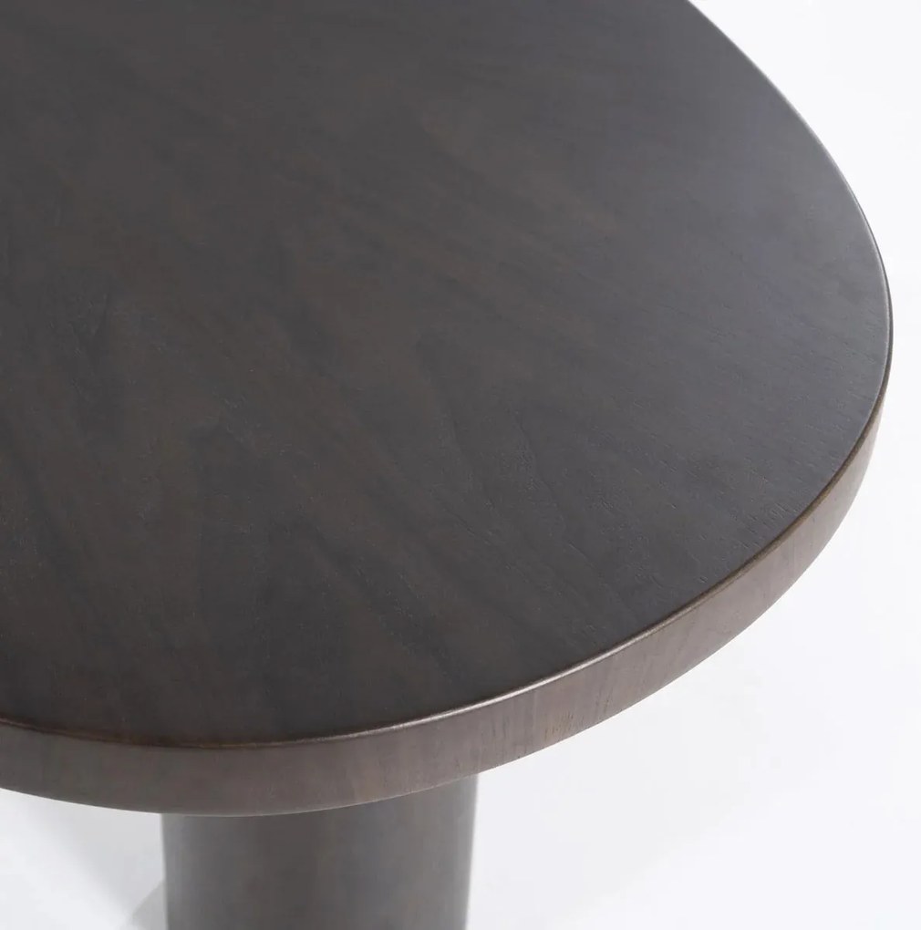 Eleonora Bobbie Organische Eettafel Walnoot - 215 X 110cm.