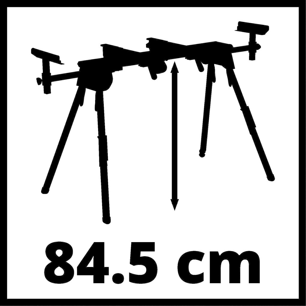 Einhell MSS 1610 Universeel onderstel