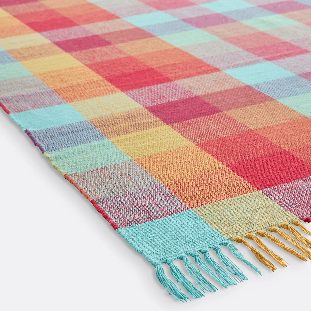 Vloerkleed 28% recycled katoen, Torsos