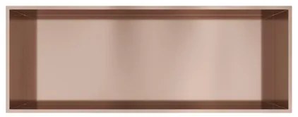 Hotbath &MORE Inbouwbox of inbouwnis - 30x80x10 - Geborsteld koper PVD BOX080BCP