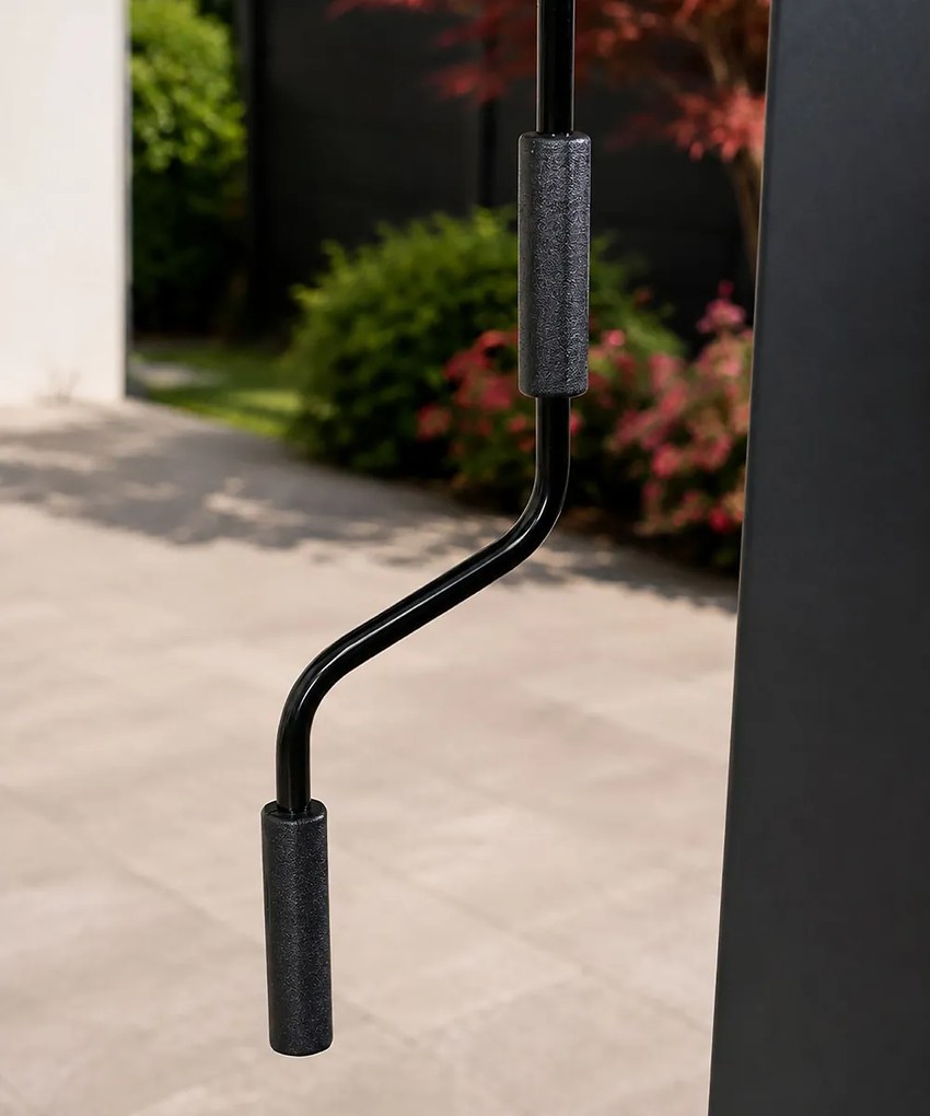 Garden Impressions Pergola Ysa tuinpaviljoen 300x400 cm - donker grijs
