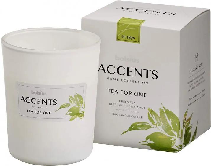 Bolsius Geurkaars Accents Tea For One 9,2 Cm Glas/Wax