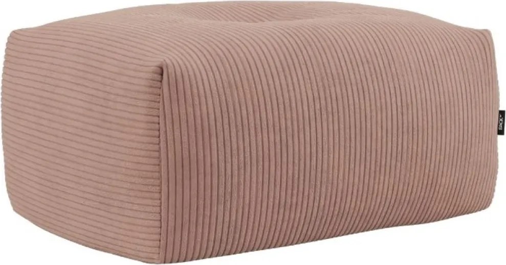 Soft Zitzak Indoor Pouf - Corduroy Rose