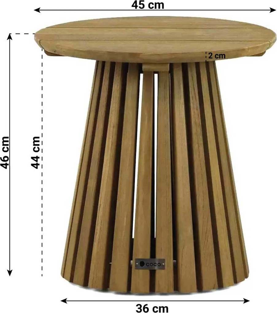 Stoel en Bank Loungeset 5 personen Rope Zand/Beige Coco Elara/Fungo