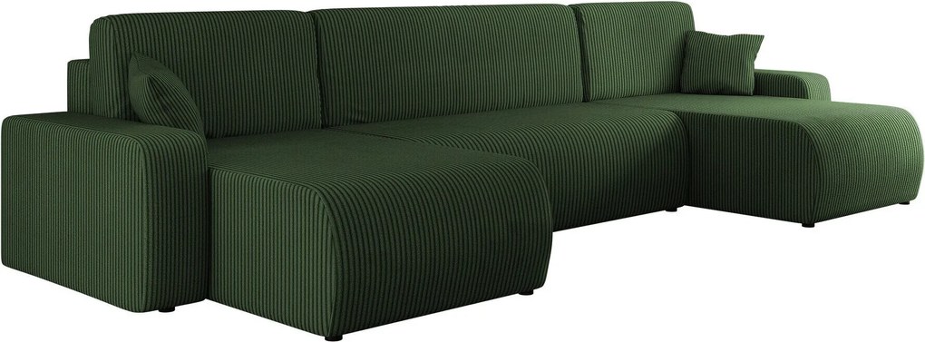 Hoekbank Doctral II, Aanwezig, Aanwezig, 312x145x82cm, 119 kg, Poten: Kunststof