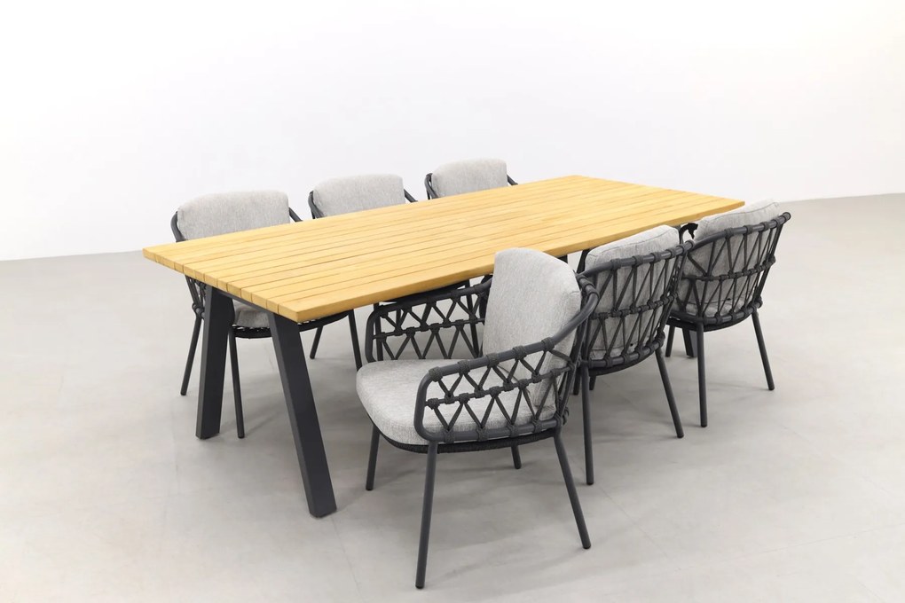 4 Seasons Calpi/Taste Ambassador 240x100 cm. tuinset - 7-delig OP=OP