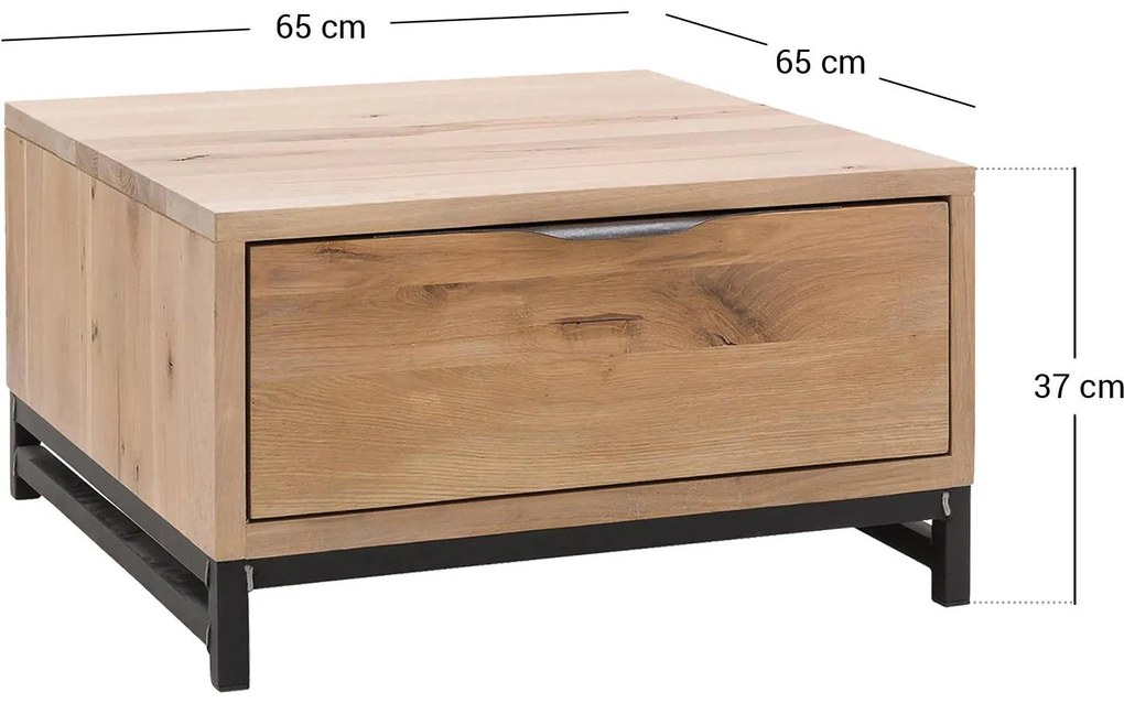 Goossens Hoektafel Max, 65 x 65 cm