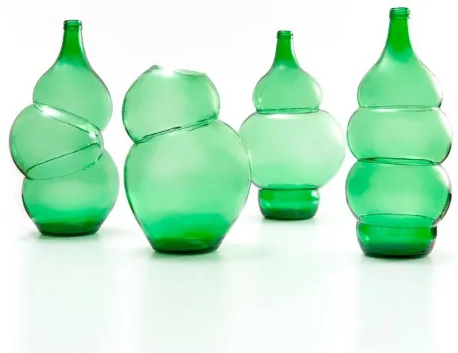 Blown Bottle - Dutch Design Vaas M15 - Klaas Kuiken