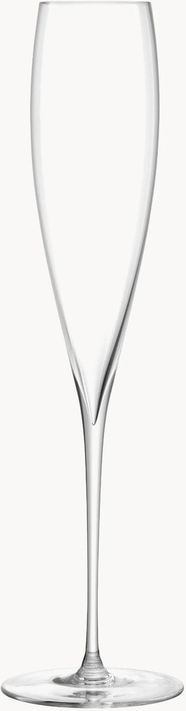 Mondgeblazen champagneglazen Savoy, 2-delig