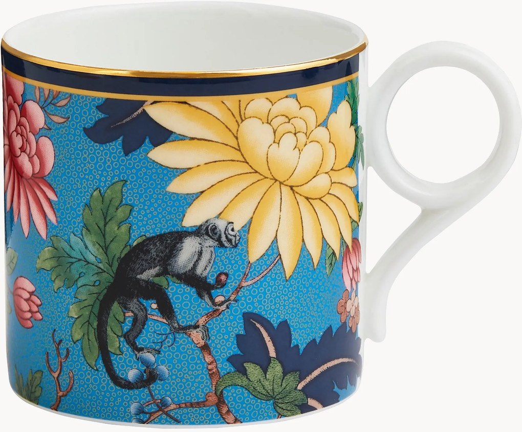 Fine Bone China beker Wonderlust Sapphire Garden