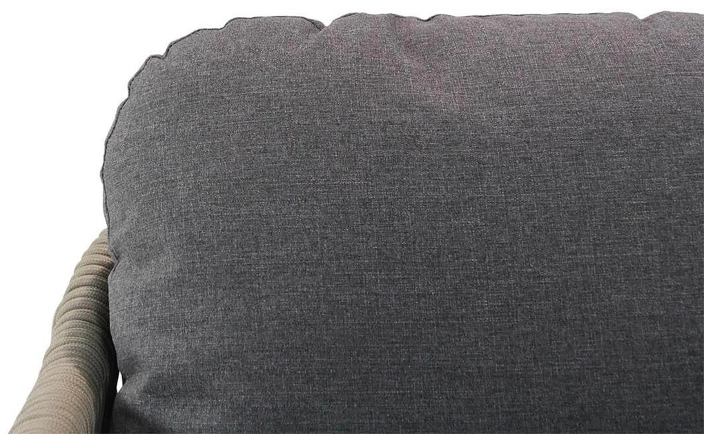 Stoel en Bank Loungeset 5 personen Rope Taupe Coco Lucia/Ralph