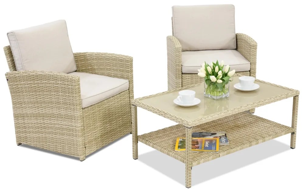 Monaco Terras Garden Point tuinmeubelen beige