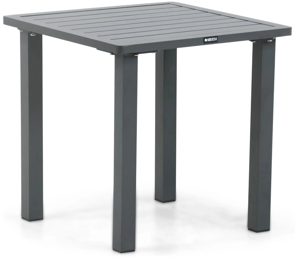 Bistroset 1 persoon  Aluminium Grijs Lifestyle Garden Furniture Albelli