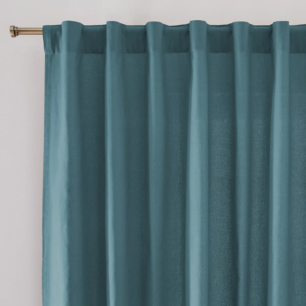 Gordijn in katoen met verdekte lussen, Scénario