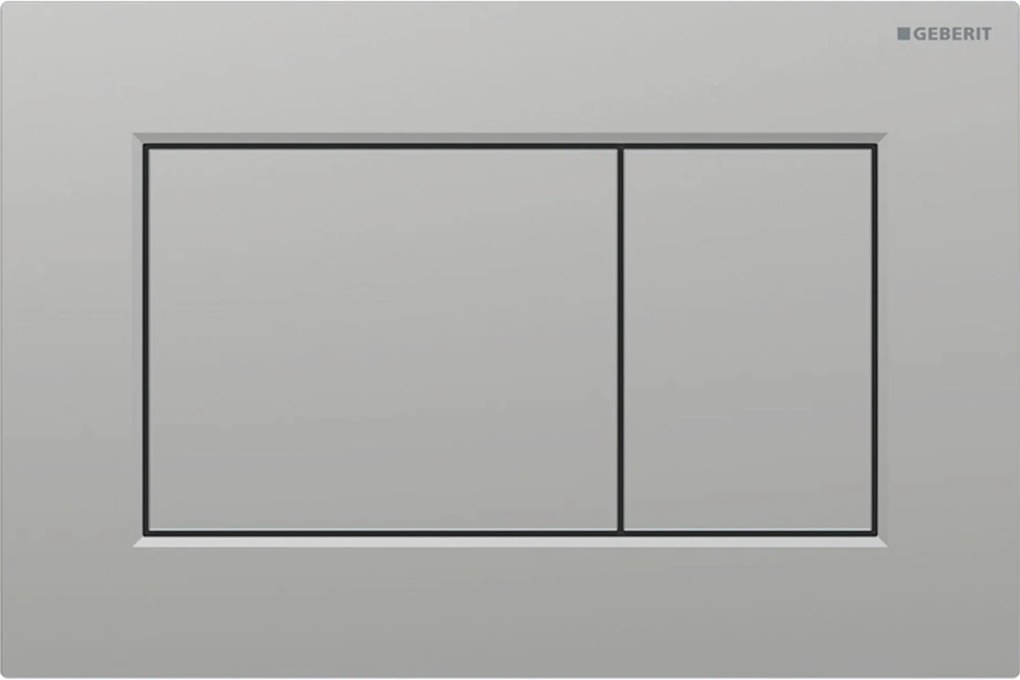Geberit Sigma 01 bedieningspaneel square mat chroom voor Sigma reservoirs 8cm (UP720) en 12cm (UP320)