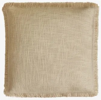 Vierkant Kussen 45x45 Cm Van Soncey Katoen Tapioca Beige - Sklum