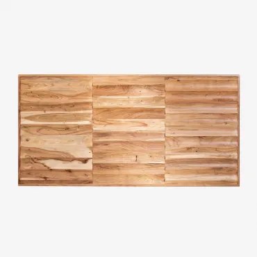 Petter Hoofdbord Voor Bed Van 150 Cm In Acaciahout Acacia Bruin & 150 Cm - Sklum