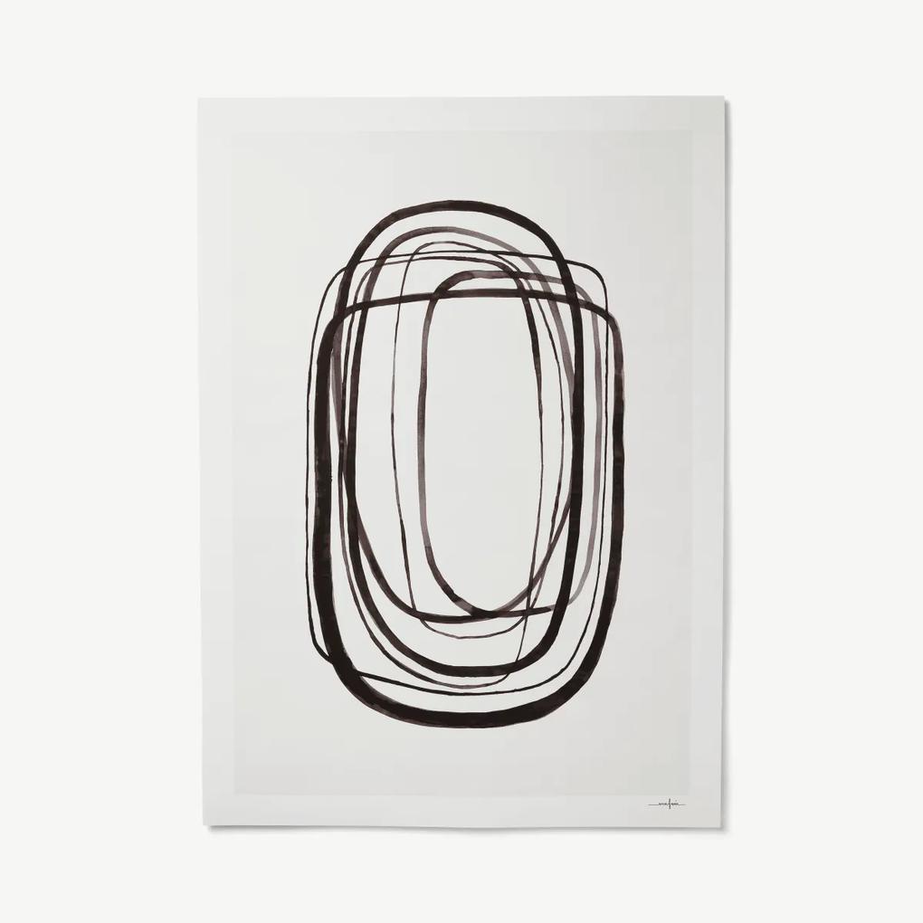 Lines No 3 door Ana Frois, print, 100 x 70 cm
