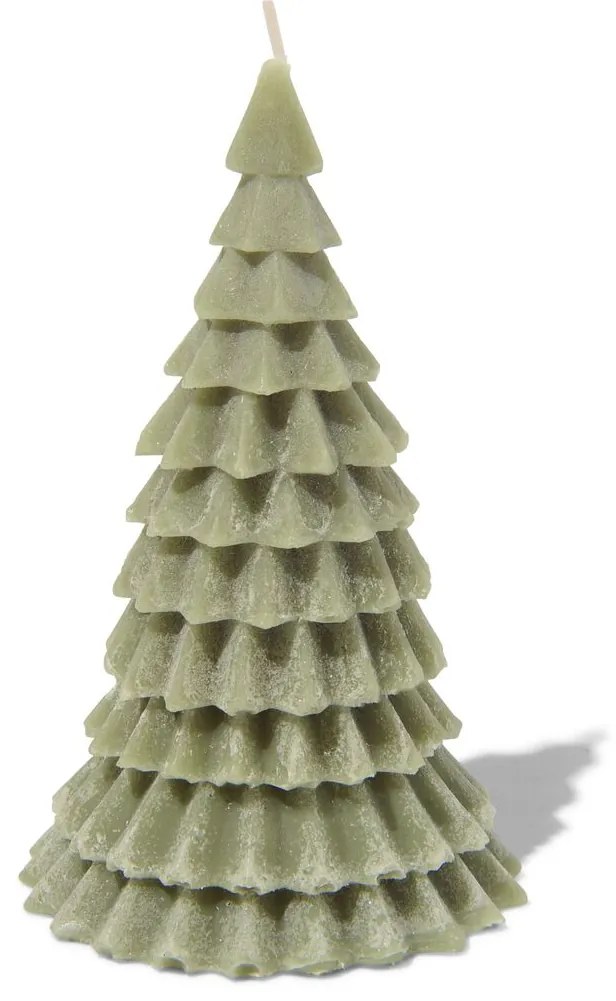 HEMA Kaars Kerstboom 16cm Groen (groen)