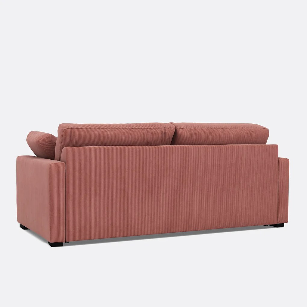 Slaapbank van fijn ribfluweel, Bultex, Timor
