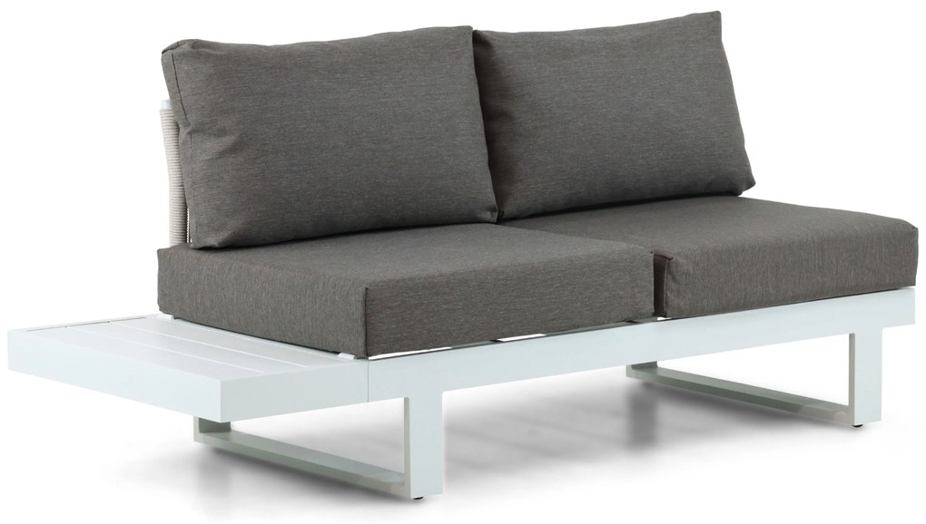 Hoek loungeset 6 personen Aluminium Wit  Lifestyle Garden Furniture Lorenzo