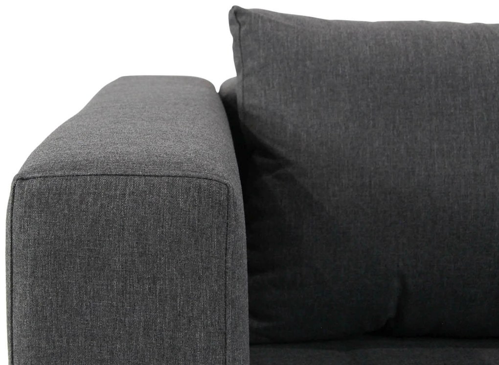 Hoek loungeset 5 personen Aluminium/Outdoor textiel/Aluminium/teak Grijs  Lifestyle Garden Furniture Club