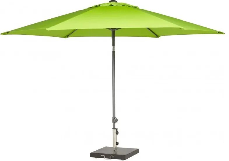 4 Seasons Outdoor parasol Push Up Ø300 cm - groen