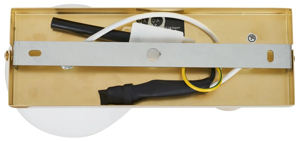 Moderne plafondlamp messing 2-lichts kantelbaar - Lesly