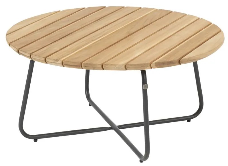 Taste by 4 Seasons Rhodos chaise loungebank antraciet met Verdi tafel SALE  Loungebank    antraciet weerbestendig