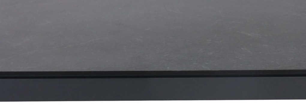 Dining Tuintafel rechthoekig 180 x 90 cm Aluminium/HPL Grijs Mateo