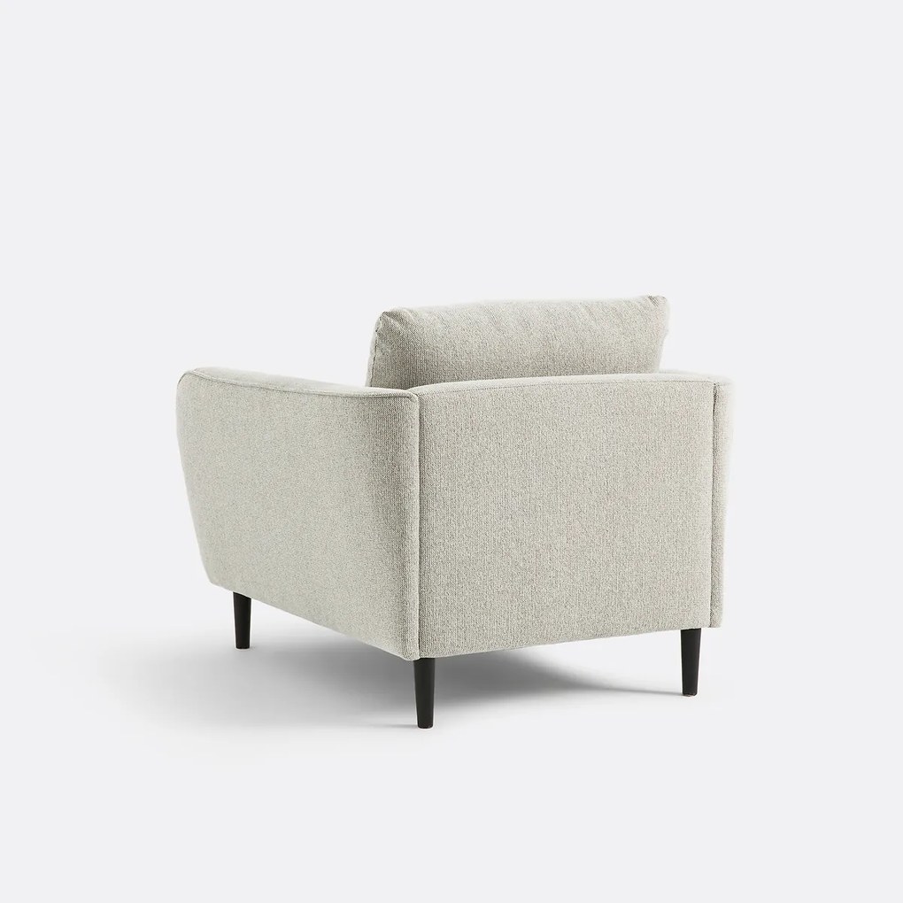 Fauteuil, gevlekte structuurstof, Amy