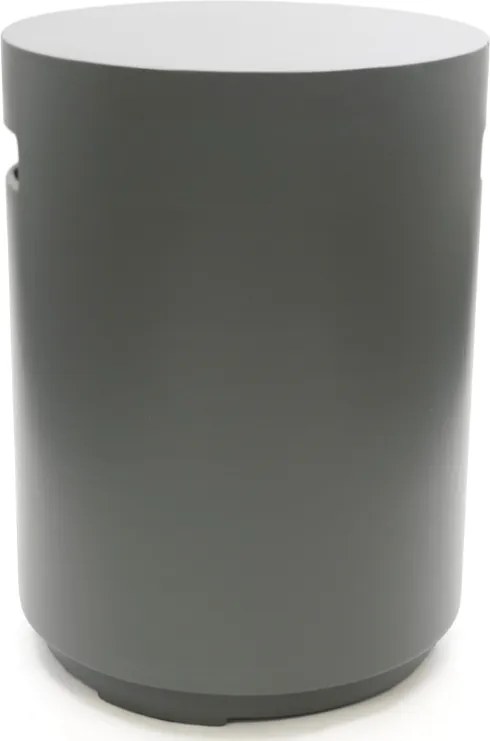 Happy Cocooning Enclosure gasfles cover rond 40xH55 cm Smokey Anthracite
