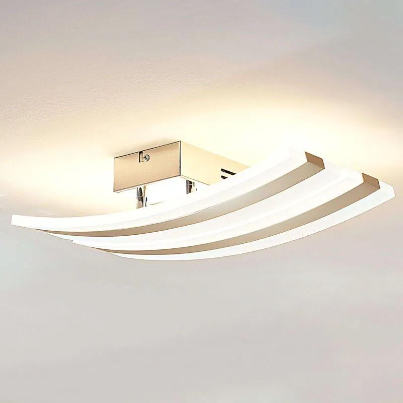 Dimbare LED plafondlamp Duarte, 2 lichtbronnen