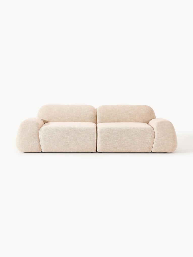 Modulaire bouclé bank Wolke (3-zits)