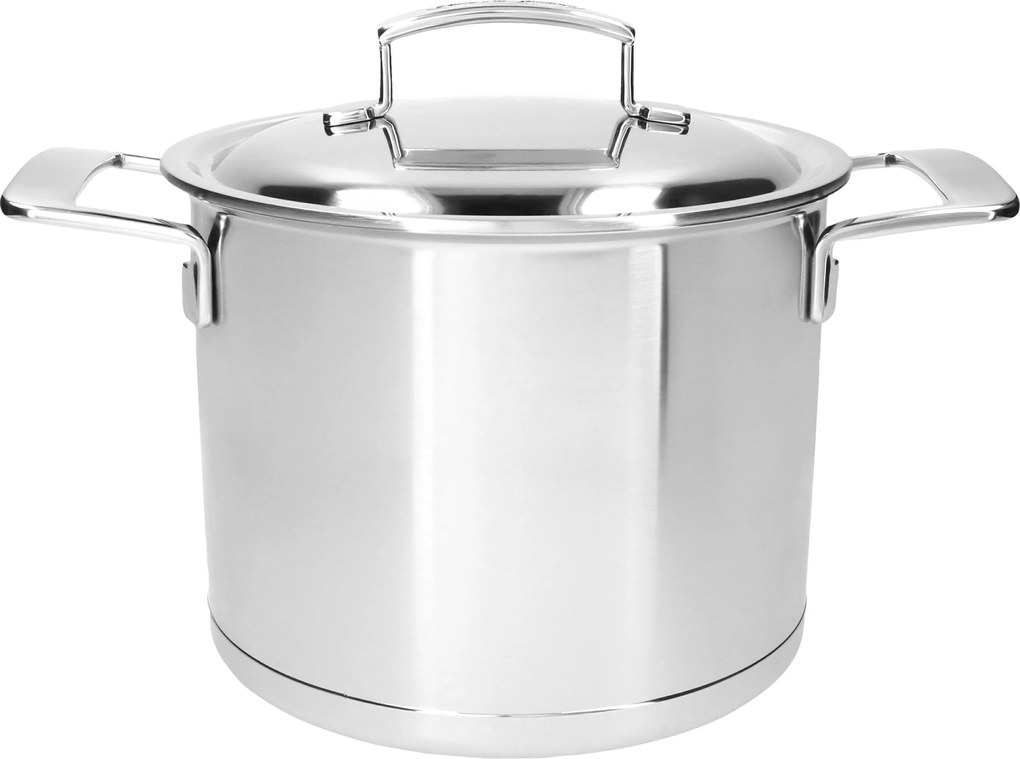 Demeyere Silver 7 Soeppan met dubbelwandig deksel 20 cm / 5 l - Silver 7 - Demeyere