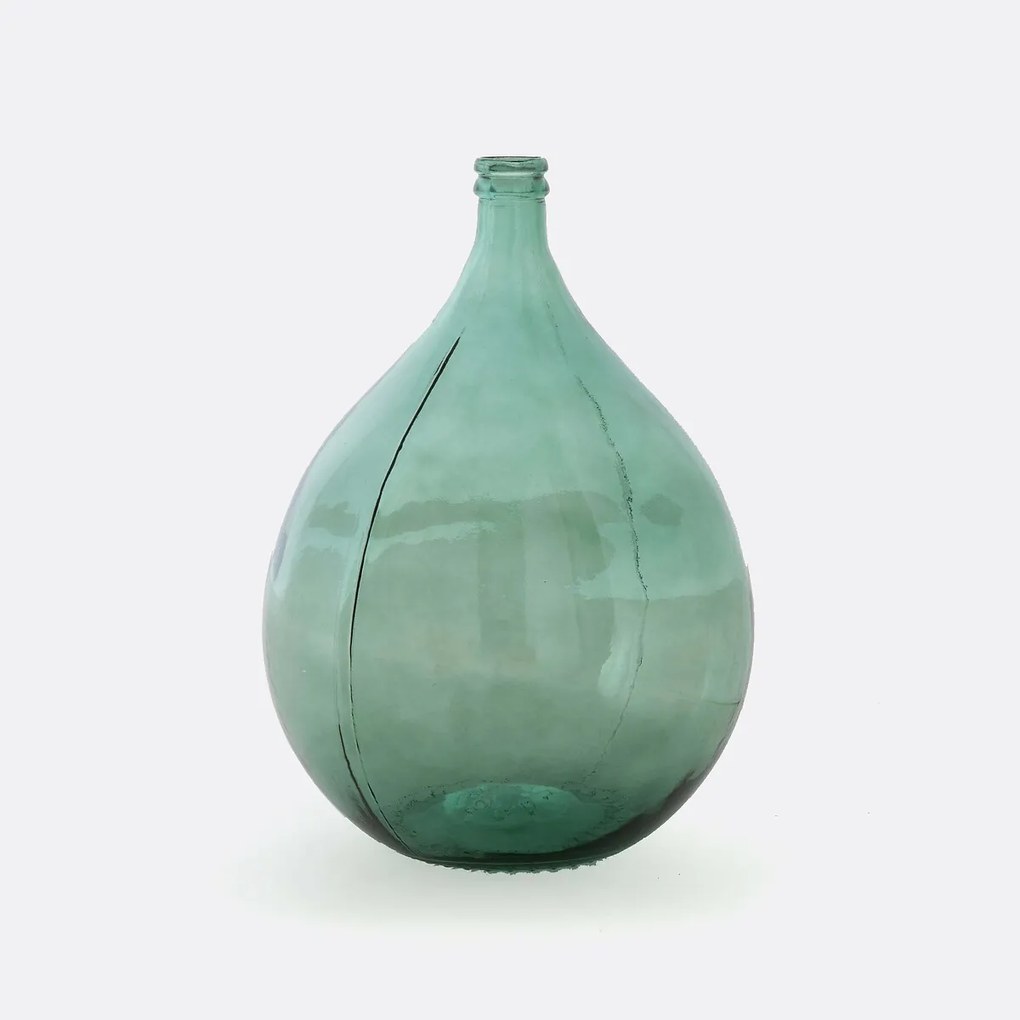 Vaas dame-Jeanne in glas H56 cm, Izolia