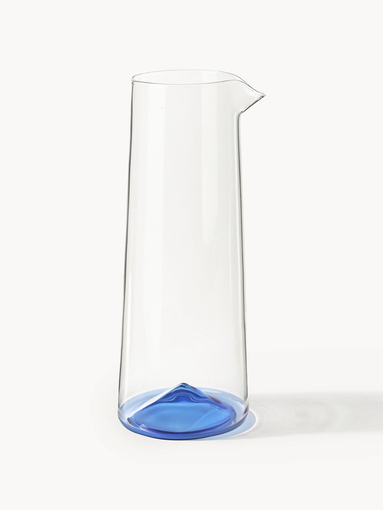 Mondgeblazen karaf Hadley uit borosilicaatglas, 1,3 L