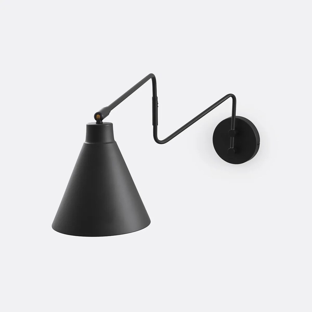 Wandlamp in smeedijzer, Hiba