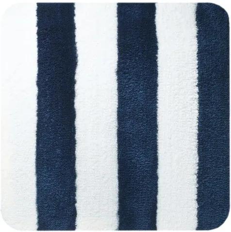 Bidetmat Antislip Sealskin Linje Polyester Blauw 60x60cm